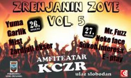 DVA DANA ROK FESTIVALA „ZRENJANIN ZOVE“