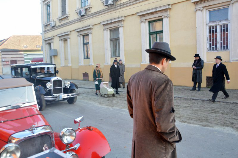 SNIMANJE SERIJE DRAGANA BJELOGRLIĆA DANAS U ZRENJANINU/ FOTOGRAFIJE