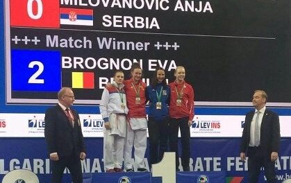 ANJA MILOVANOVIĆ VICEŠAMPION EVROPE