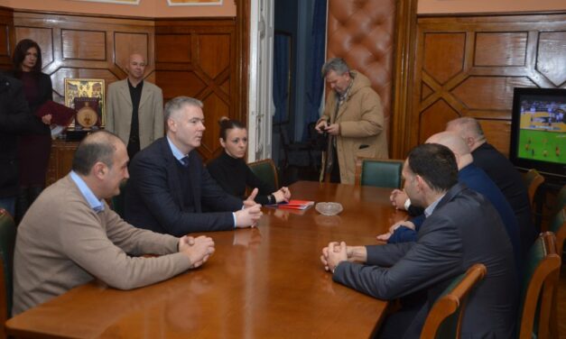 DEJAN TOMAŠEVIĆ POSETIO ZRENJANIN- ZRENJANIN JEDAN OD DOMAĆINA EVROPSKOG PRVENSTA ZA ŽENE U KOŠARCI