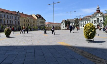 TRG SLOBODE UKRAŠEN CVETNIM JAJIMA