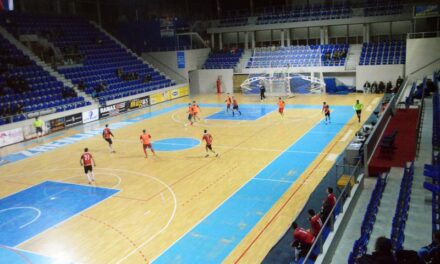 Utakmica mladih futsal reprezentacija Srbije i Rumunije u Zrenjaninu