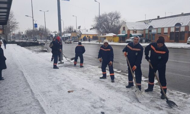 Ekipe zimske službe na terenu