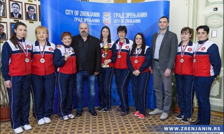 Prijem za kuglašice “Kristala“, ekipne šampionke Srbije