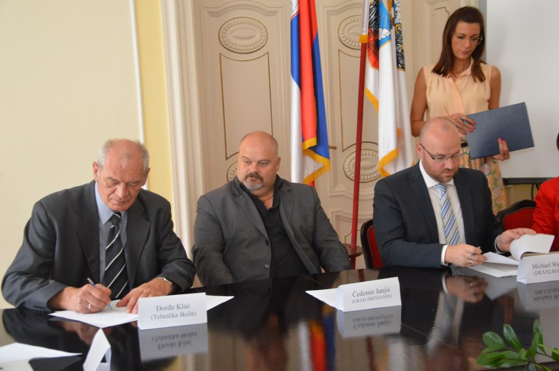 Tehnička škola potpisala sporazum o saradnji sa kompanijama „Drekslmajer“, „I.M.S.“ i  „Šinvoz“