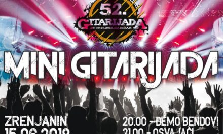 MINI GITARIJADA VEČERAS U CENTRU ZRENJANINA