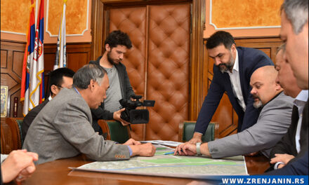 Ambasador Kine Li Mančang u radnoj poseti Zrenjaninu