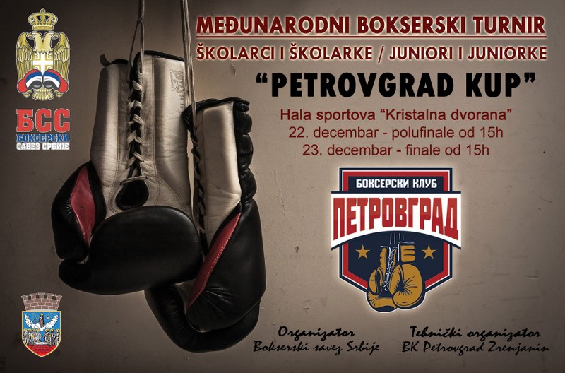 Međunarodni bokserski turnir „Petrovgrad kup“ u Kristalnoj dvorani od 21. decembra