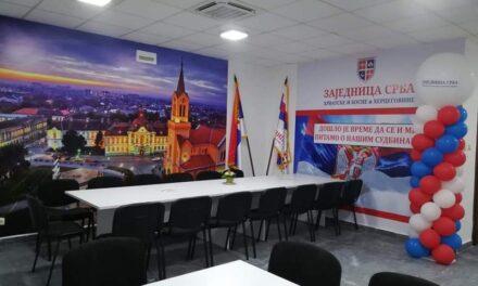 Otvorena kancelarija Zajednice Srba iz Hrvatske i BiH u Zrenjaninu