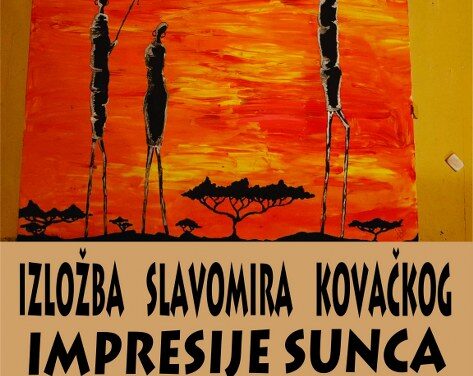 Izložba slika „Impresije Sunca“ Slavomira Kovačkog u Zrenjaninu