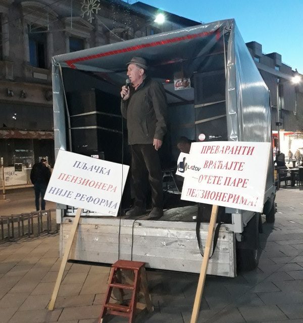 Protest, bojkot! Zrenjanin bez straha!