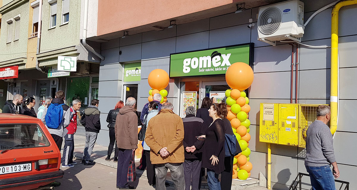 Kompanija Gomex otvorila još dva maloprodajna objekta