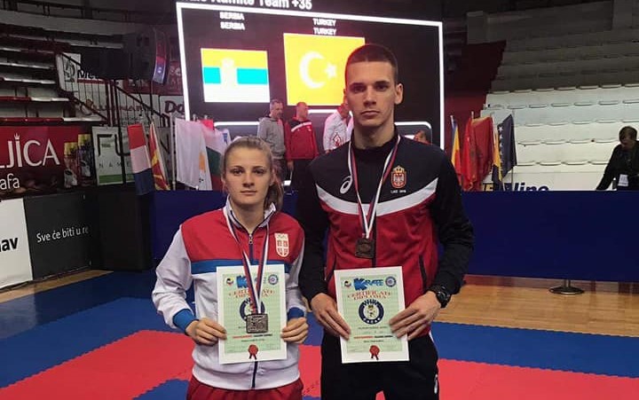 TRI MEDALJE SA BALKANSKOG ŠAMPIONATA ZA KK ZRENJANIN