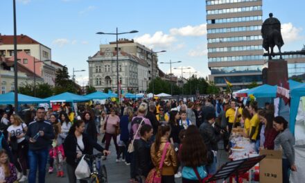 Manifestacija „Evropsko selo“ okupila veliki broj dece u centru Zrenjanina (FOTO)