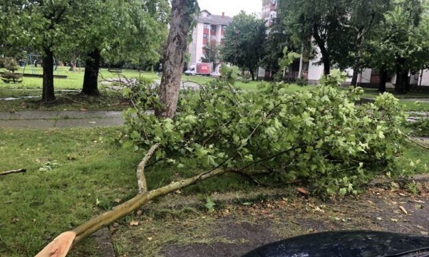 NAJJAČI UDARI VETRA NA BAGLJAŠU