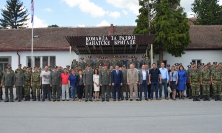 Banatska brigada dobila novog komadanta (FOTO)