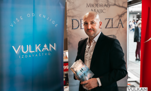 Promocija romana „Deca zla“ autora Miodraga Majića  u Zrenjaninu