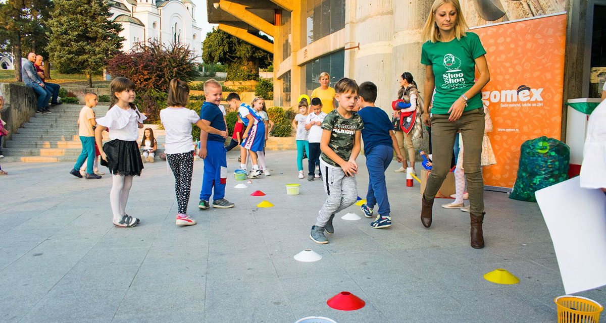 Kompanija Gomex obezbedila poklone za svu decu učesnike „Čep festić“