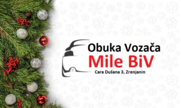 NOVOGODIŠNJI I BOŽIĆNI POPUSTI U AUTO ŠKOLI MILE BiV