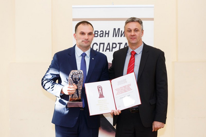 Simo Salapura dobitnik nagrade Sportskog saveza Vojvodine “Jovan Mikić Spartak“