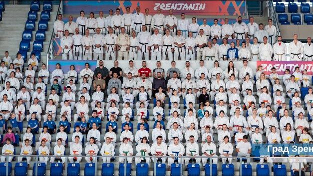 Preko 300 učesnika na prvom humanitarnom karate seminaru u Zrenjaninu