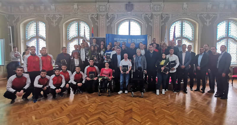 Sportski savez grada Zrenjanina uručio nagrade najboljim sportistima(FOTO)