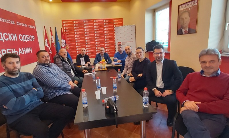 FORMIRAN IZBORNI ŠTAB SOCIJALDEMOKRATSKE PARTIJE SRBIJE