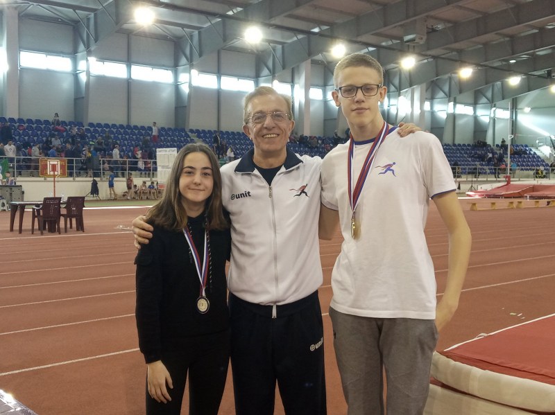 DUNJA EREMIĆ I JUSTIN CVETKOV OSVOJILI ZLATNE MEDALJE NA PRVENSTVU SRBIJE