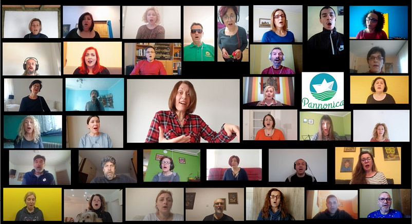 Zrenjaninski hor Pannonica u kampanji „Ostani kod kuće“ (VIDEO)
