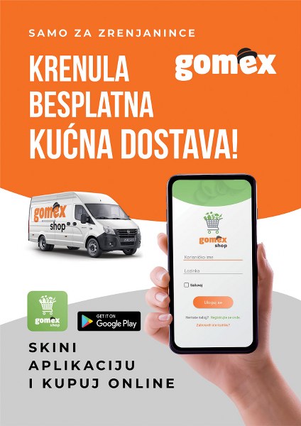 GOMEX SHOP APLIKACIJA