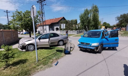 Pet saobraćajnih nezgoda- jedna osoba teže povređena i jedna lakše