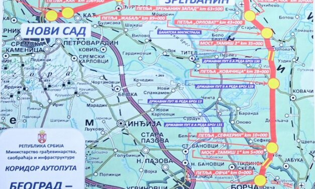 Objavljena detaljna trasa auto-puta Beograd-Zrenjanin-Novi Sad – u gradskom području Zrenjanina predložene dve varijante