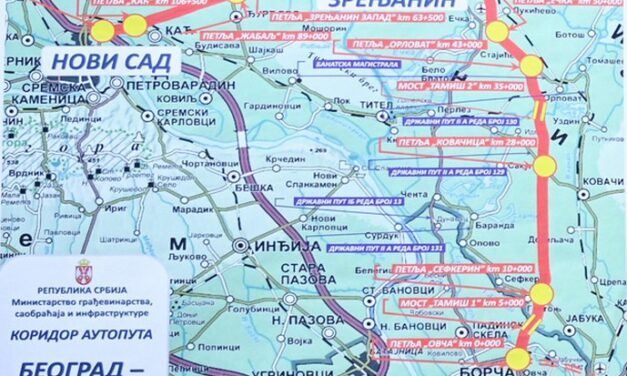 Objavljena detaljna trasa auto-puta Beograd-Zrenjanin-Novi Sad – u gradskom području Zrenjanina predložene dve varijante