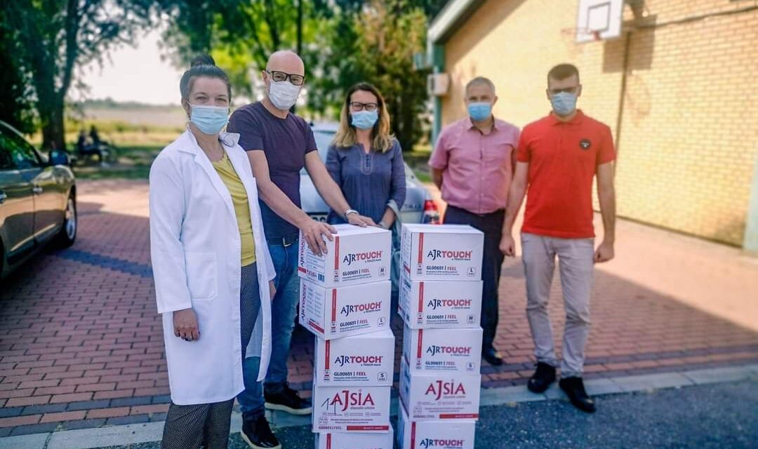 Kompanija Drekslmajer donirala 10.000 medicinskih rukavica Banji Rusanda