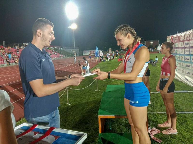 TRI MEDALJE ZA ANDREU SREMAC NA PRVENSTVU SRBIJE