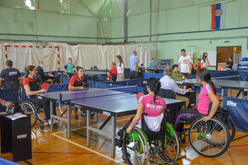 Zrenjanin domaćin Prvenstva Srbije u stonom tenisu za osobe sa invaliditetom