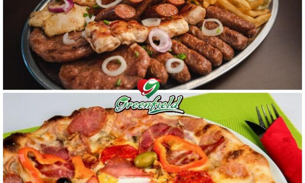 GREENFIELD DOSTAVA: ZA RUČAK ROŠTILJ ZA VEČERU PIZZA