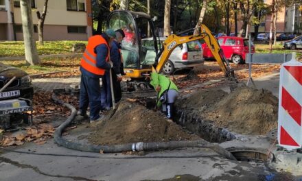 VEĆI BROJ HAVARIJA ZBOG PREUSMERAVANjA VODOSNABDEVANjA