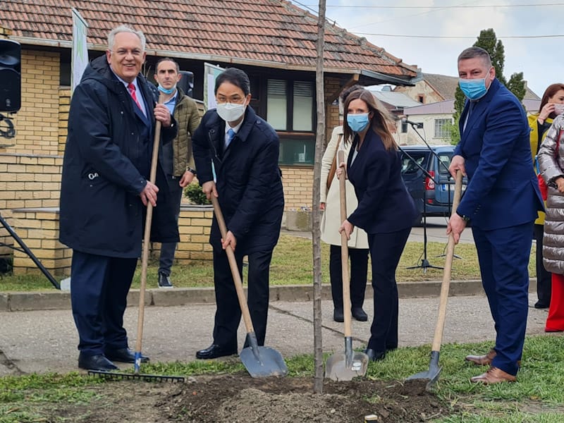 Ambasadori Australije i Koreje posetili Zrenjanin u okviru kampanje“Zelena Srbija”