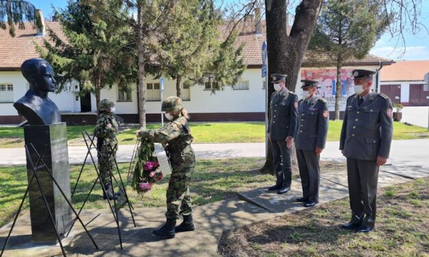 U ZRENJANINSKOJ KASARNI OBELEŽEN DAN VOJSKE SRBIJE