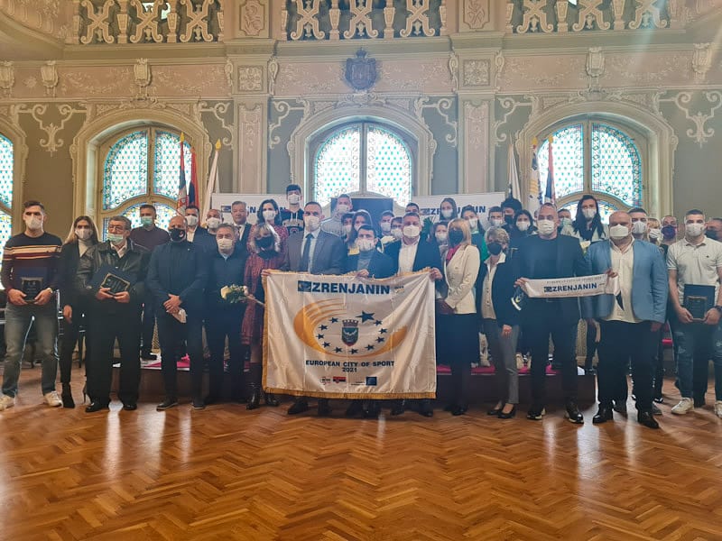 Sportski savez grada Zrenjanina uručio nagrade najboljim sportistima(FOTO)