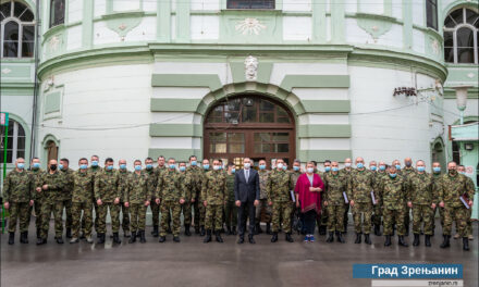 Gradonačelnik primio oficire 64. klase generalštabnog usavršavanja Vojske Srbije i nastavnike s Univerziteta odbrane