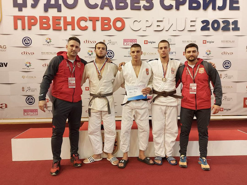 DVE BRONZE NA JUNIORSKOM PRVENSTVU SRBIJE ZA DŽUDISTE PROLETERA