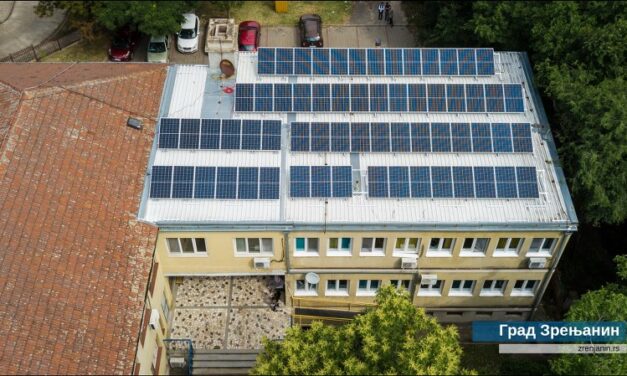 PUŠTENA U RAD SOLARNA ELEKTRANA NA ZGRADI DEČJEG DISPANZERA