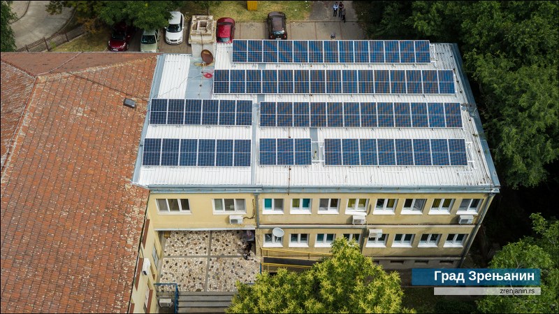 PUŠTENA U RAD SOLARNA ELEKTRANA NA ZGRADI DEČJEG DISPANZERA