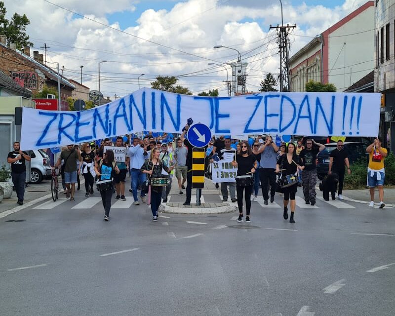 ZRENJANIN JE ŽEDAN: Tražimo odgovornost svih (FOTO)