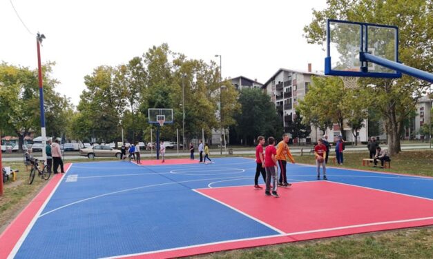 Završen košarkaški teren na Bagljašu – Podrška Pokrajinskog sekretarijata
