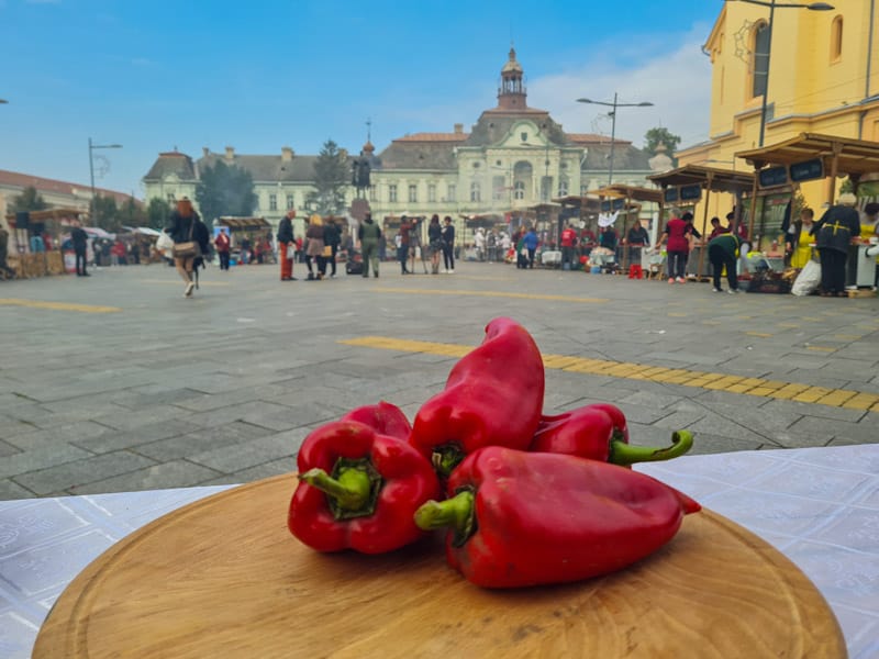 I ove godine se pravi ajvar u centru Zrenjanina (FOTO)