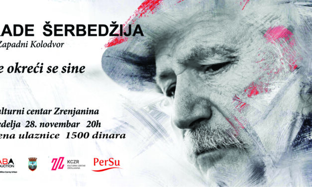 KONCERT RADETA ŠERBEDŽIJE U ZRENJANINU (VIDEO)