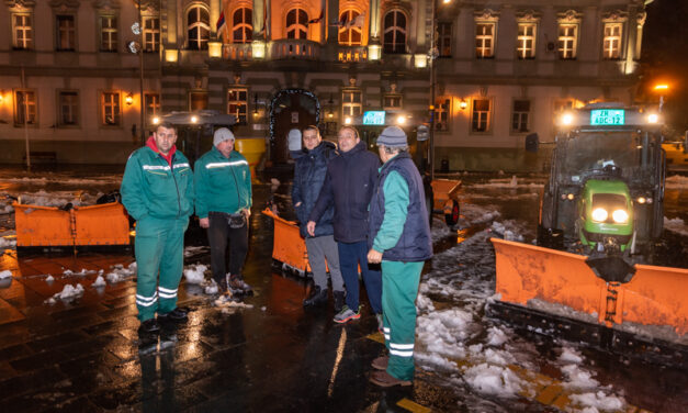 DIREKTOR JKP „ČISTOĆA I ZELENILO“ SINOĆ OBIŠAO ZIMSKU SLUŽBU